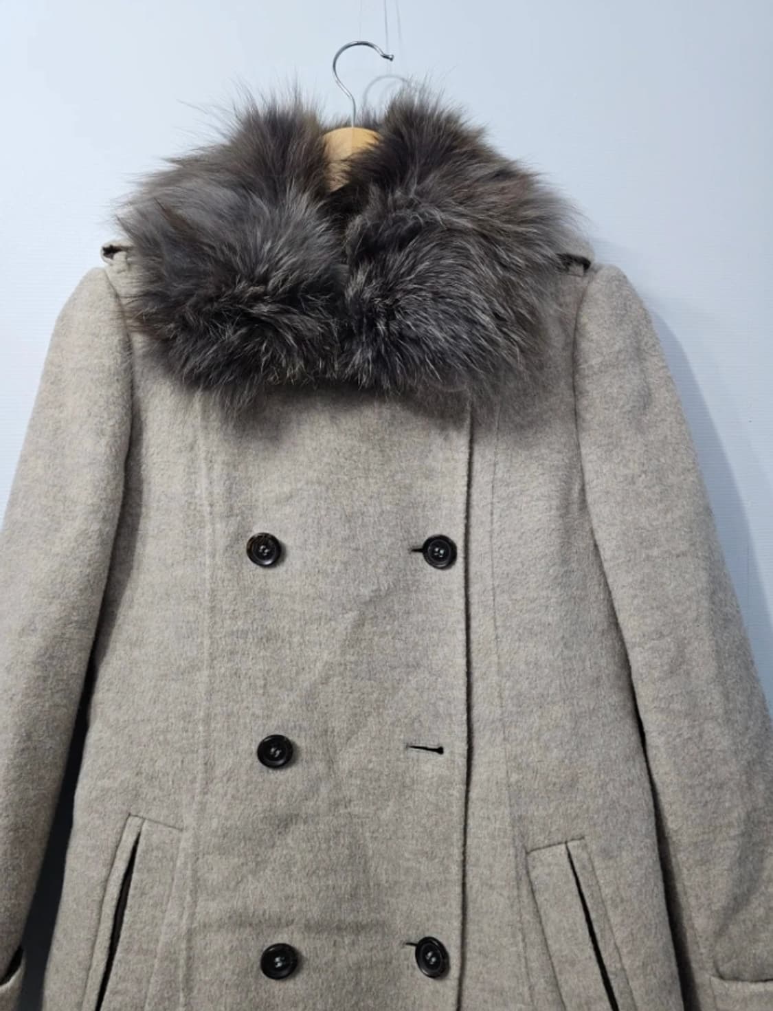 한섬 미샤 폭스 퍼 코트 ~55반 상품이미지4