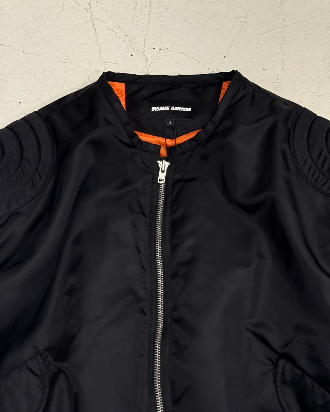 인세인 개러지 패티드 나일론 봄버자켓 상품이미지2