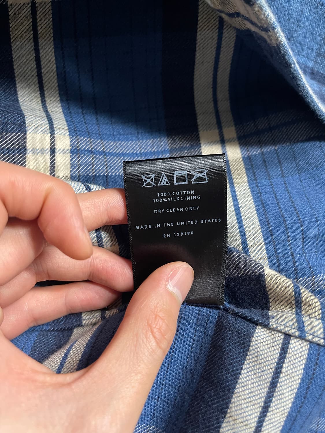 [S]피어오브갓 4th 플란넬 셔츠 블루 상품이미지6