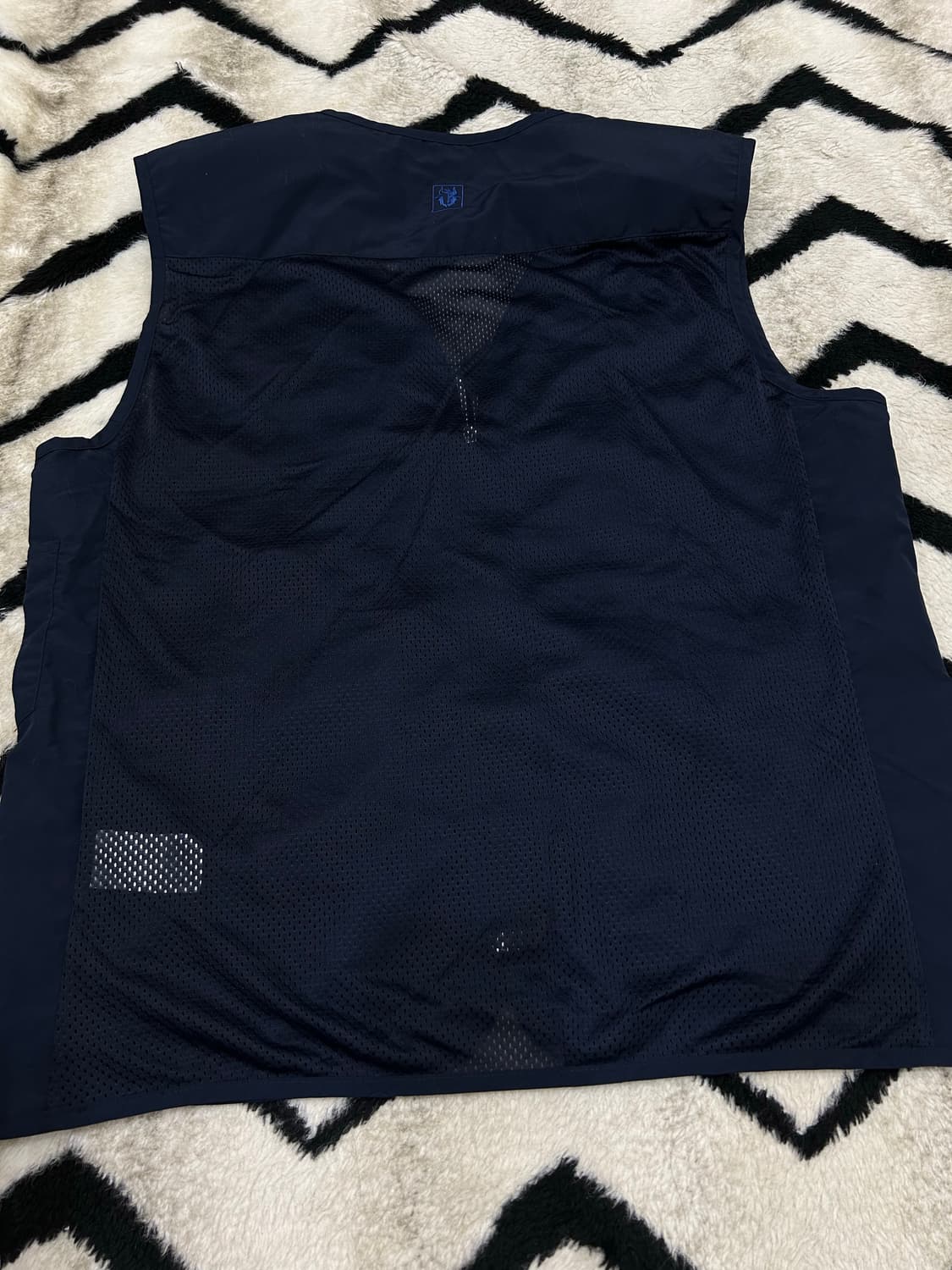 [2XL]블랙야크 워크웨어 매쉬 멀티포켓 조끼/짙은네이비 상품이미지3