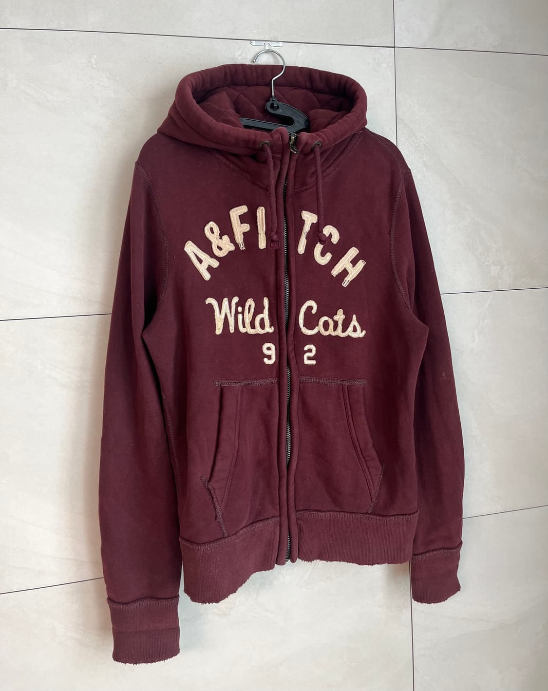 아베크롬비 A&F 후드집업 버건디 [S] 상품이미지1