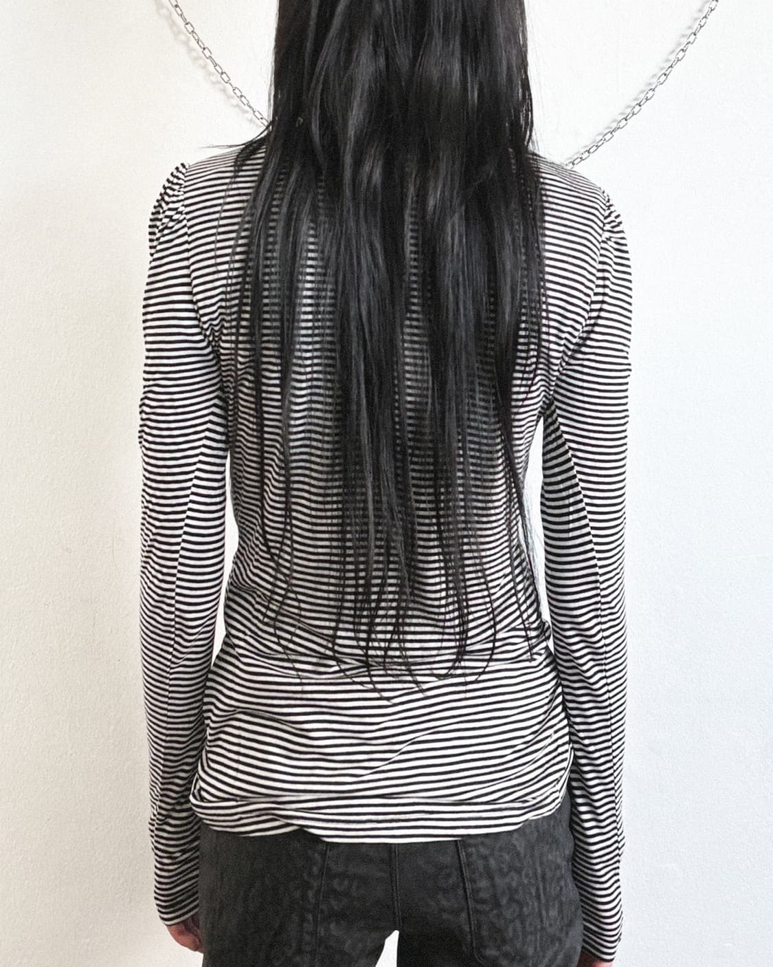 new* 지안프랑코페레 디지코어 스트라이프 롱슬리브 상품이미지4