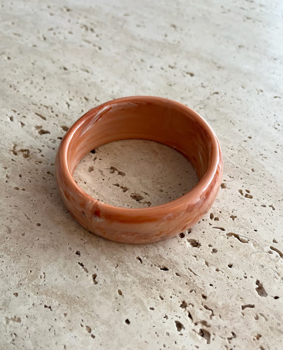 VINTAGE marbled coral ring 상품이미지1