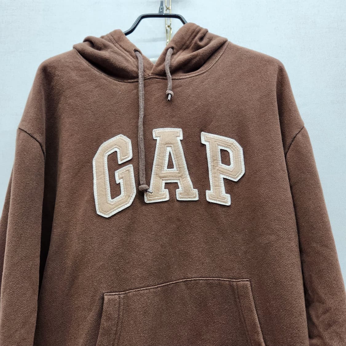 GAP 갭 아치로고 초코브라운 후드티 S(L) 상품이미지2