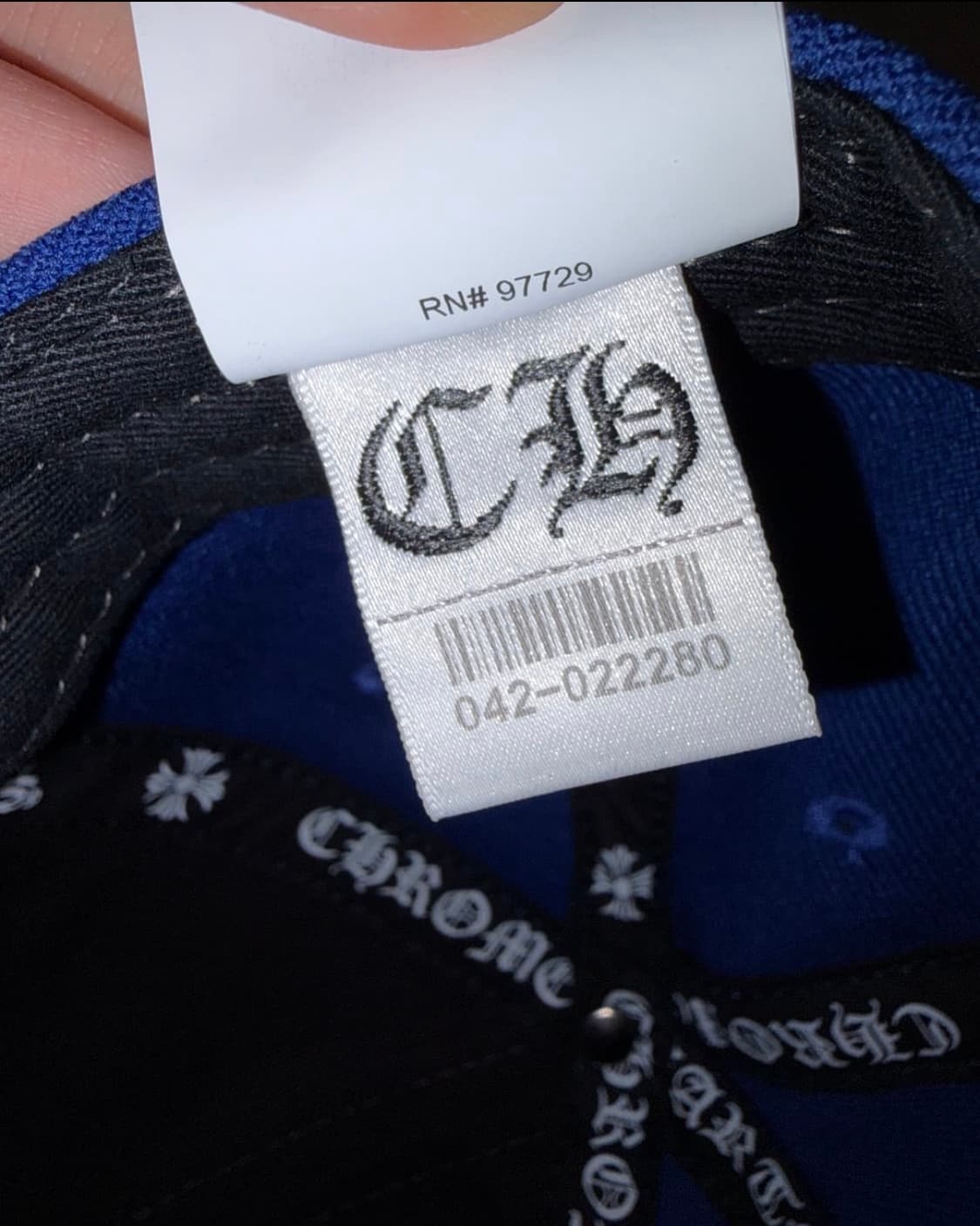 Chrome Hearts CH 6 Panel Baseball Cap 상품이미지7