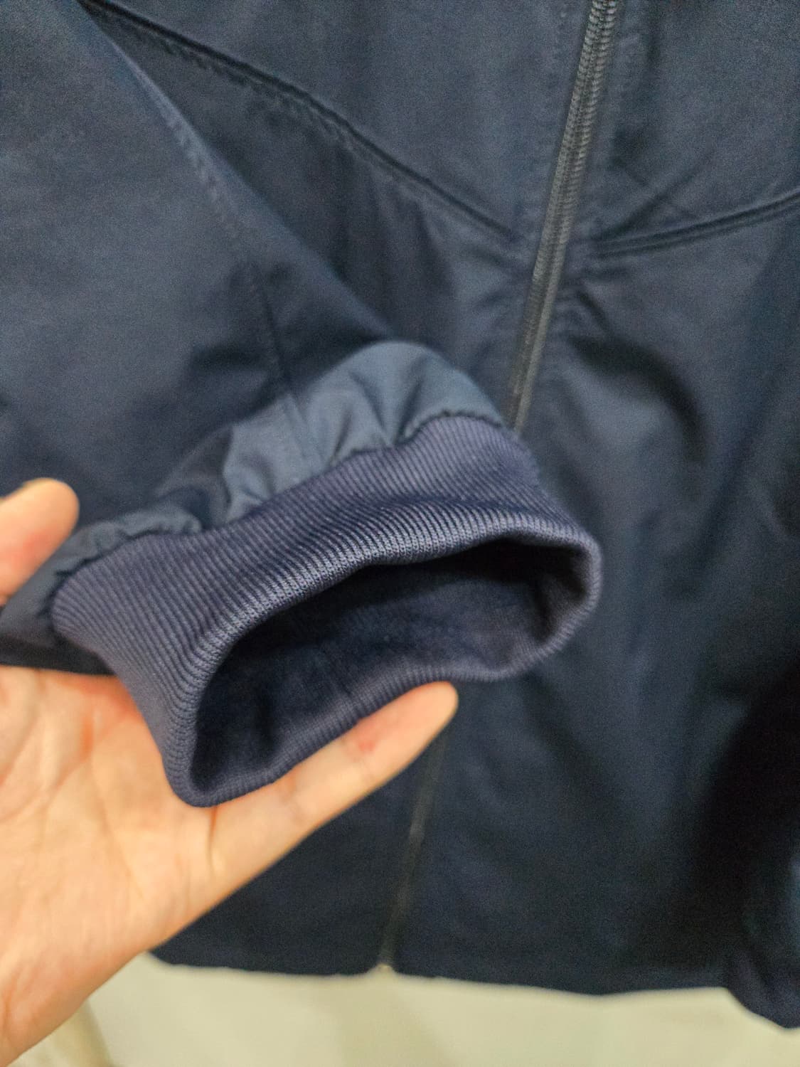 L,100)) NIKE 나이키 바람막이 점퍼 ! 네이비 색상 ! 상품이미지3
