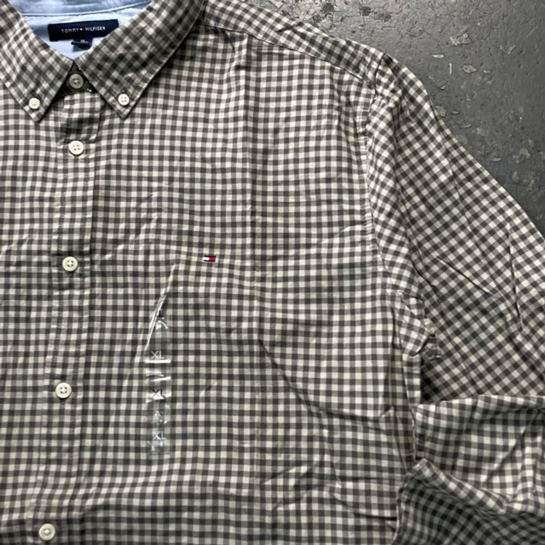 105 타미힐피거 체크셔츠 새상품 상품이미지2