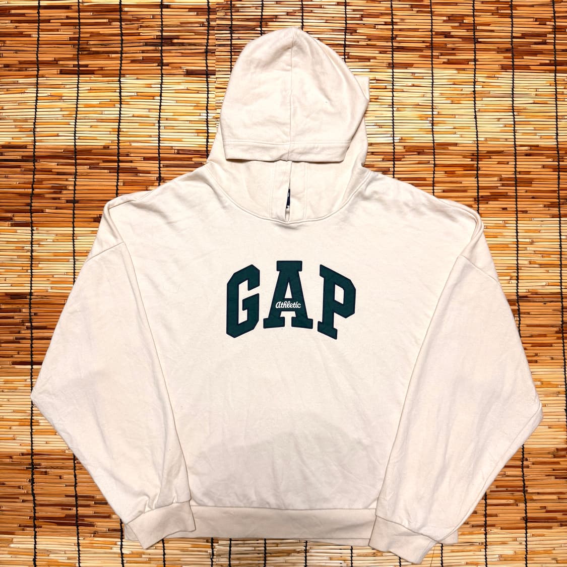 GAP 아이보리 스펠아웃 후드티 XL 상품이미지1