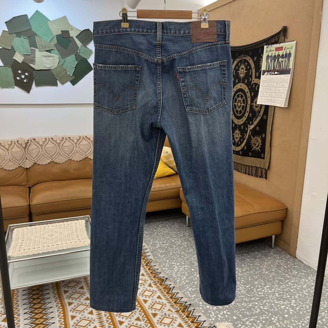 리바이스 604 스트레이트 빈티지 캐주얼 데님팬츠 34인치 C10885 상품이미지4