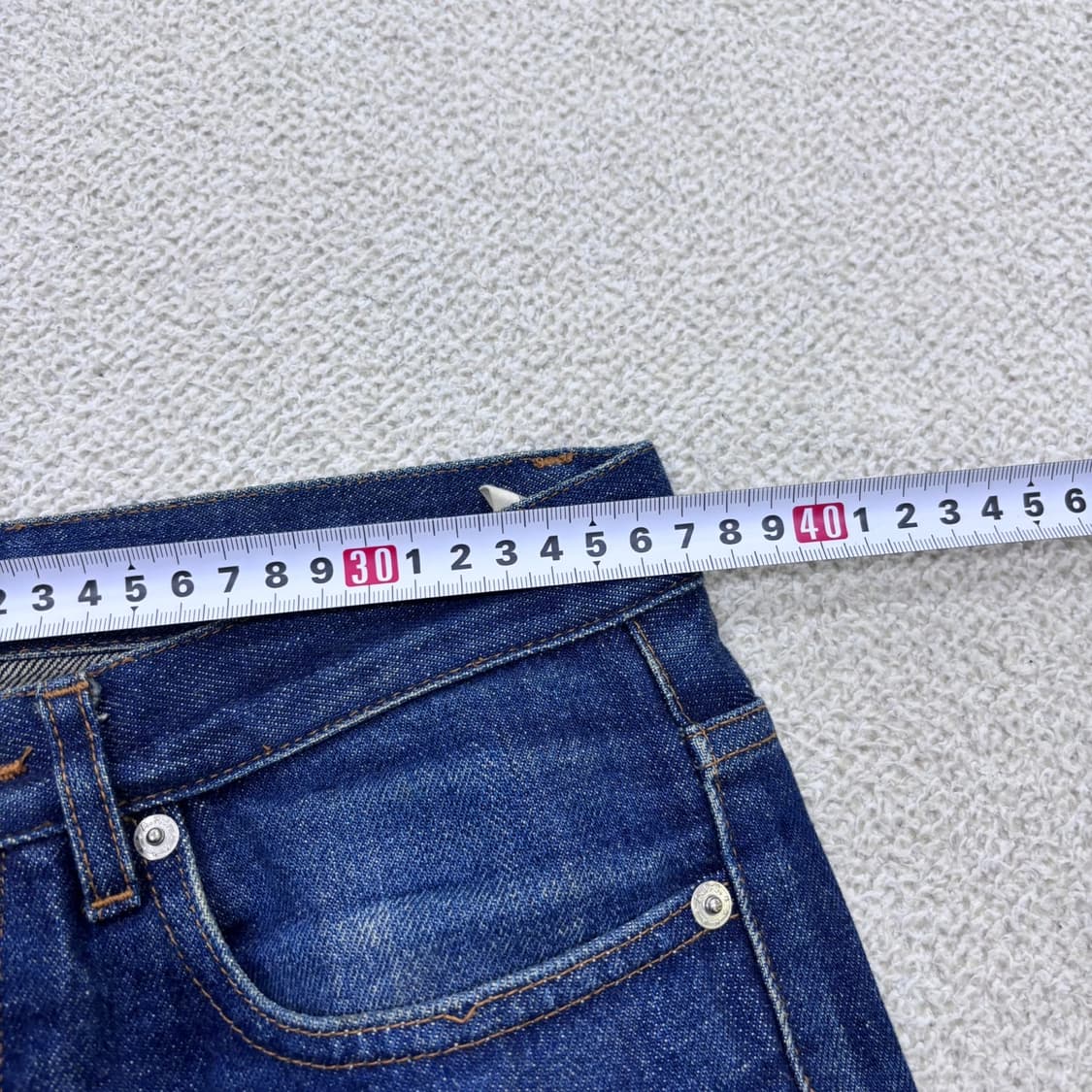 28 아페쎄 A.P.C 뉴스탠다드 생지 데님 팬츠 0522Y 상품이미지7
