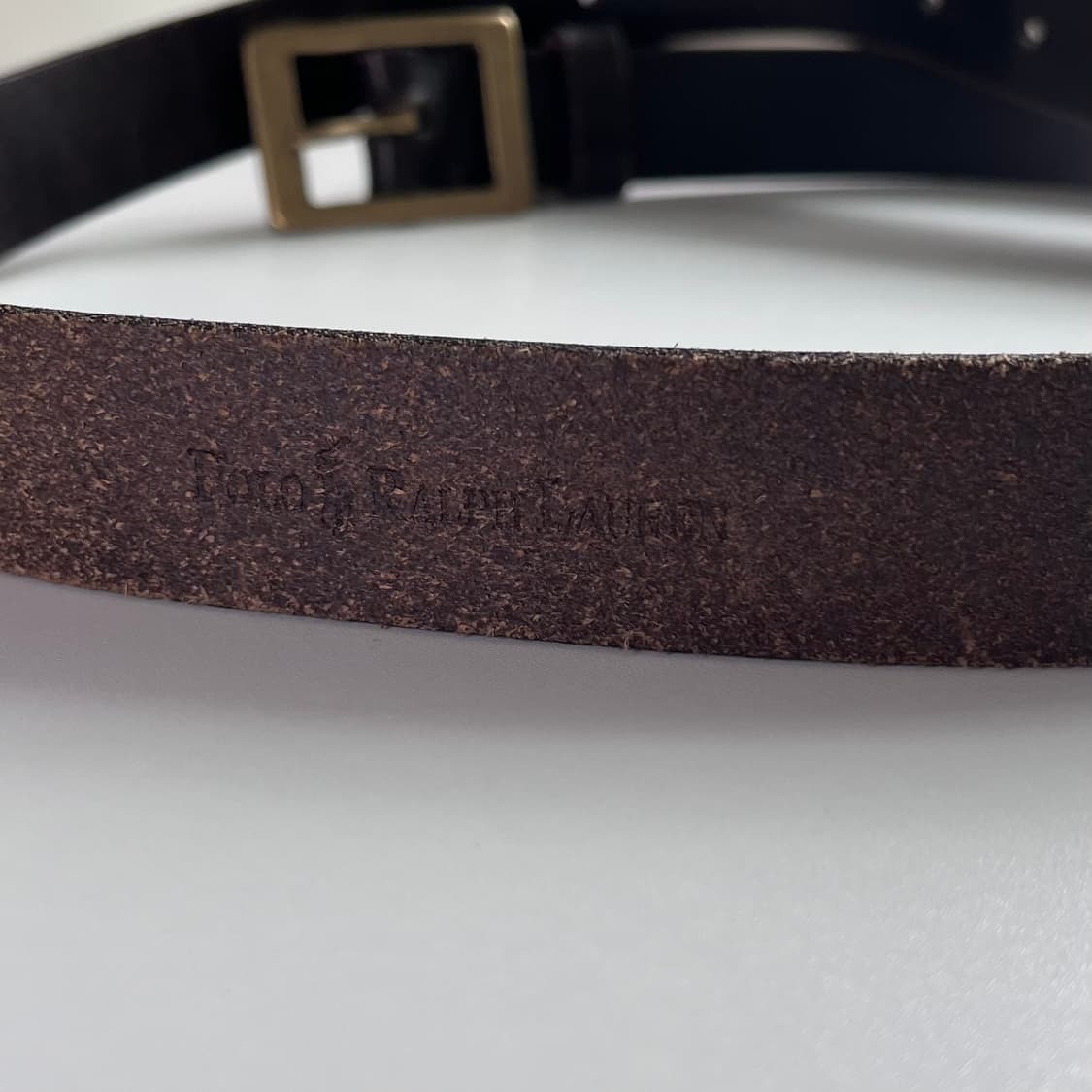 Made in England 폴로 랄프로렌 스퀘어 벨트 상품이미지3