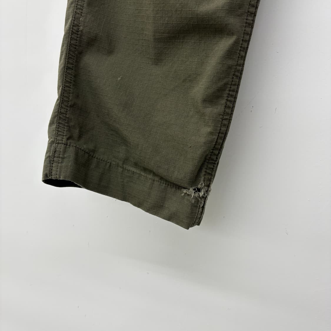 칼하트 카키색 카고 바지 남성 32 상품이미지4