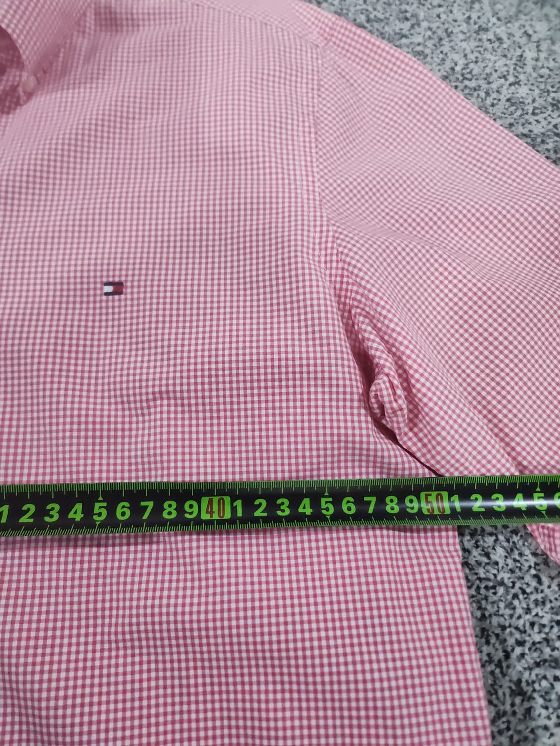 타미힐피거 체크 셔츠 상품이미지5