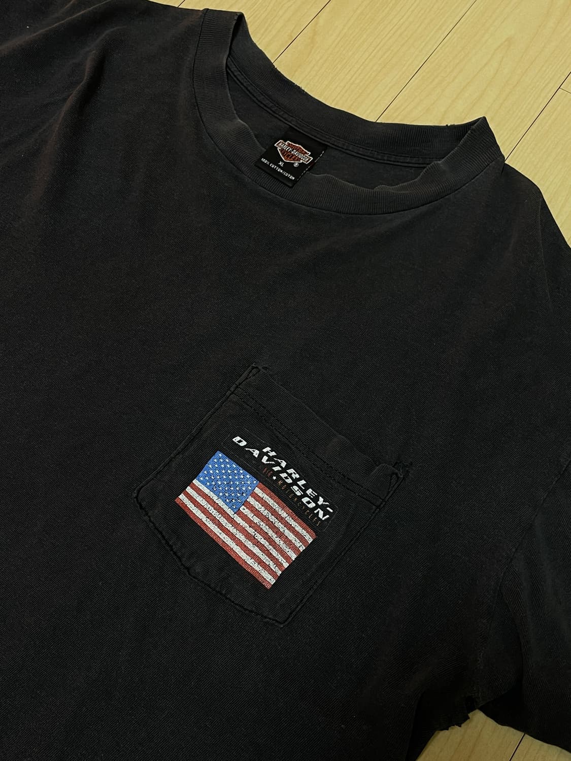 90s made in usa 할리 데이비슨 티셔츠 xl 상품이미지2