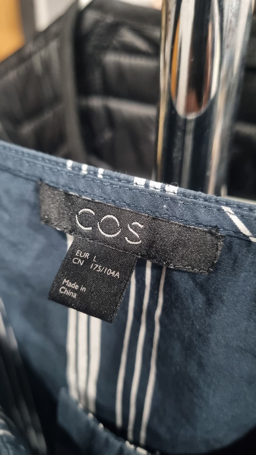 COS(코스) 춘하용 오버핏 헨리넥 L(105~110추천) 상태좋아요~ 상품이미지2