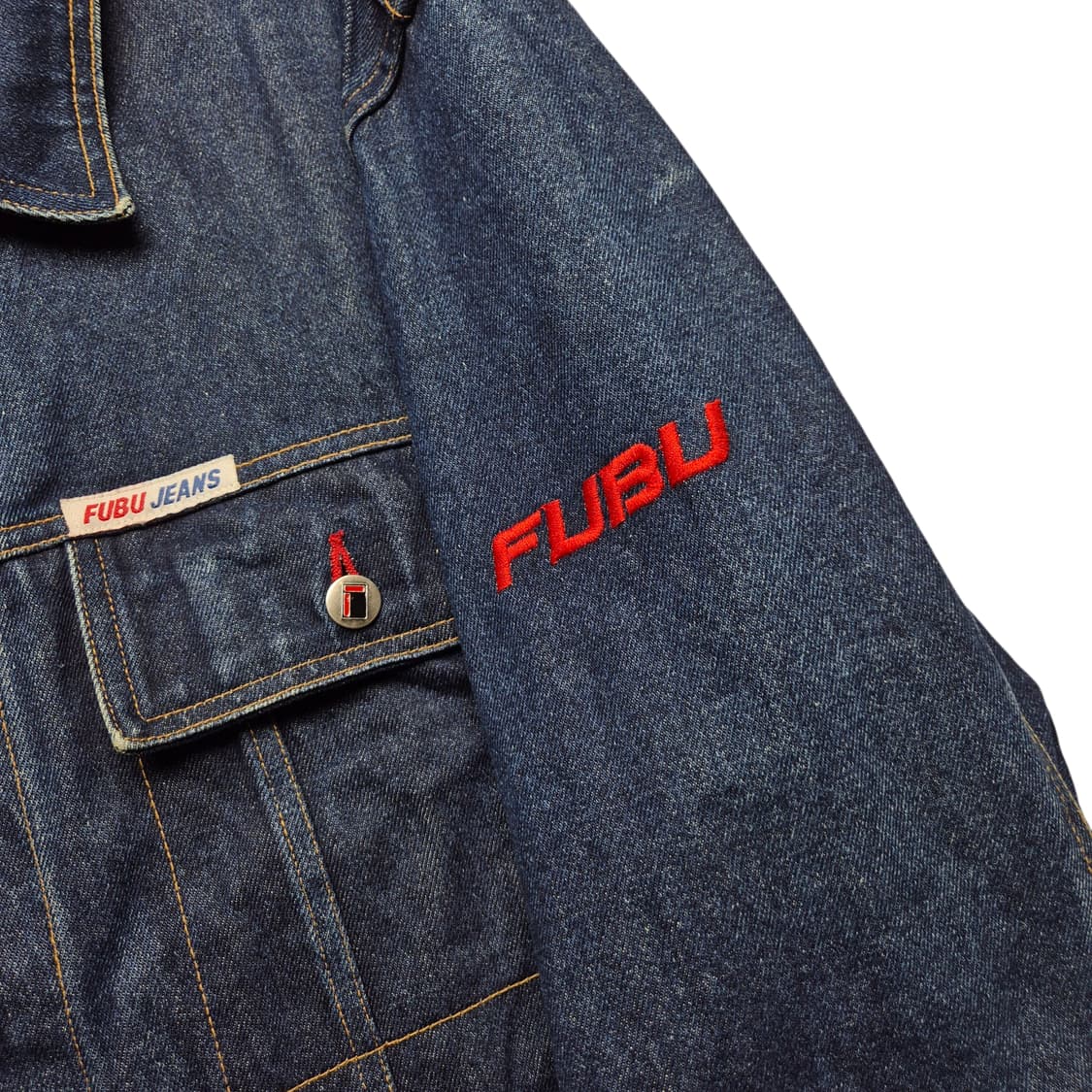 [XL] FUBU 후부 오버사이즈 데님자켓 상품이미지6