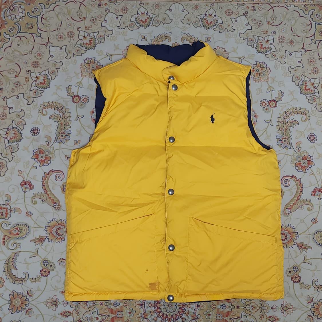 폴로 다운 리버시블 패딩 보이즈 L 상품이미지2