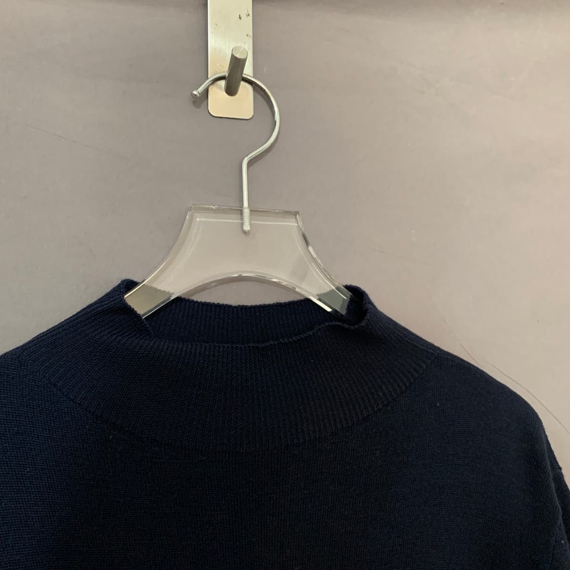 S SUNSPEL 선스펠 메리노울 모크넥 니트 스웨터 상품이미지4