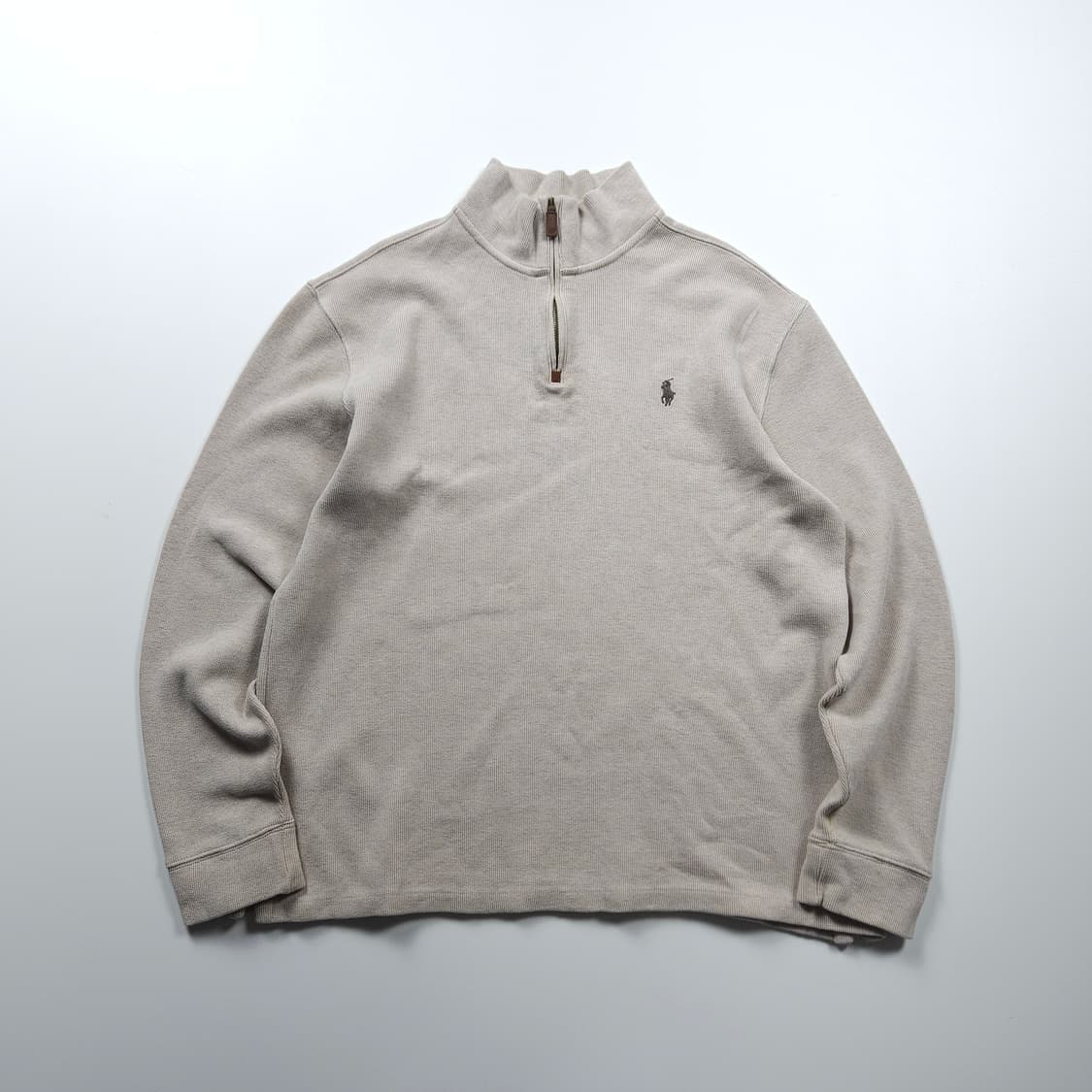 폴로 랄프로렌 신형 포니 로고 쿼터집업 니트 (L) 상품이미지1
