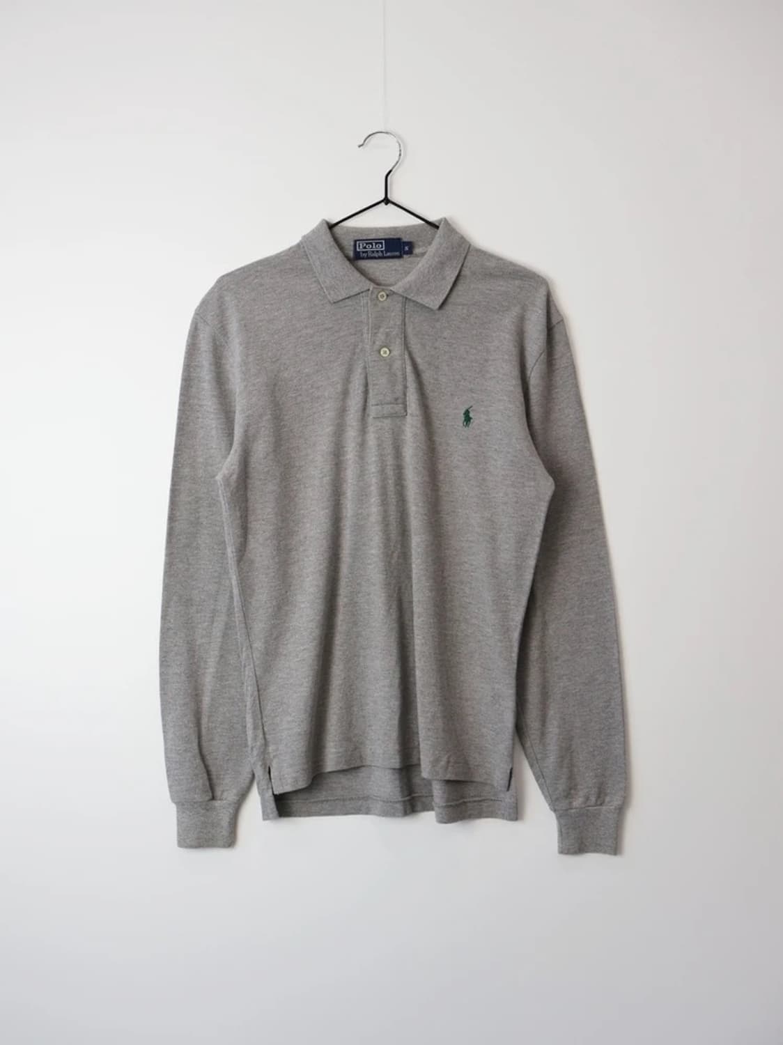 Polo Ralph Lauren Grey Long Sleeve Polo  상품이미지4