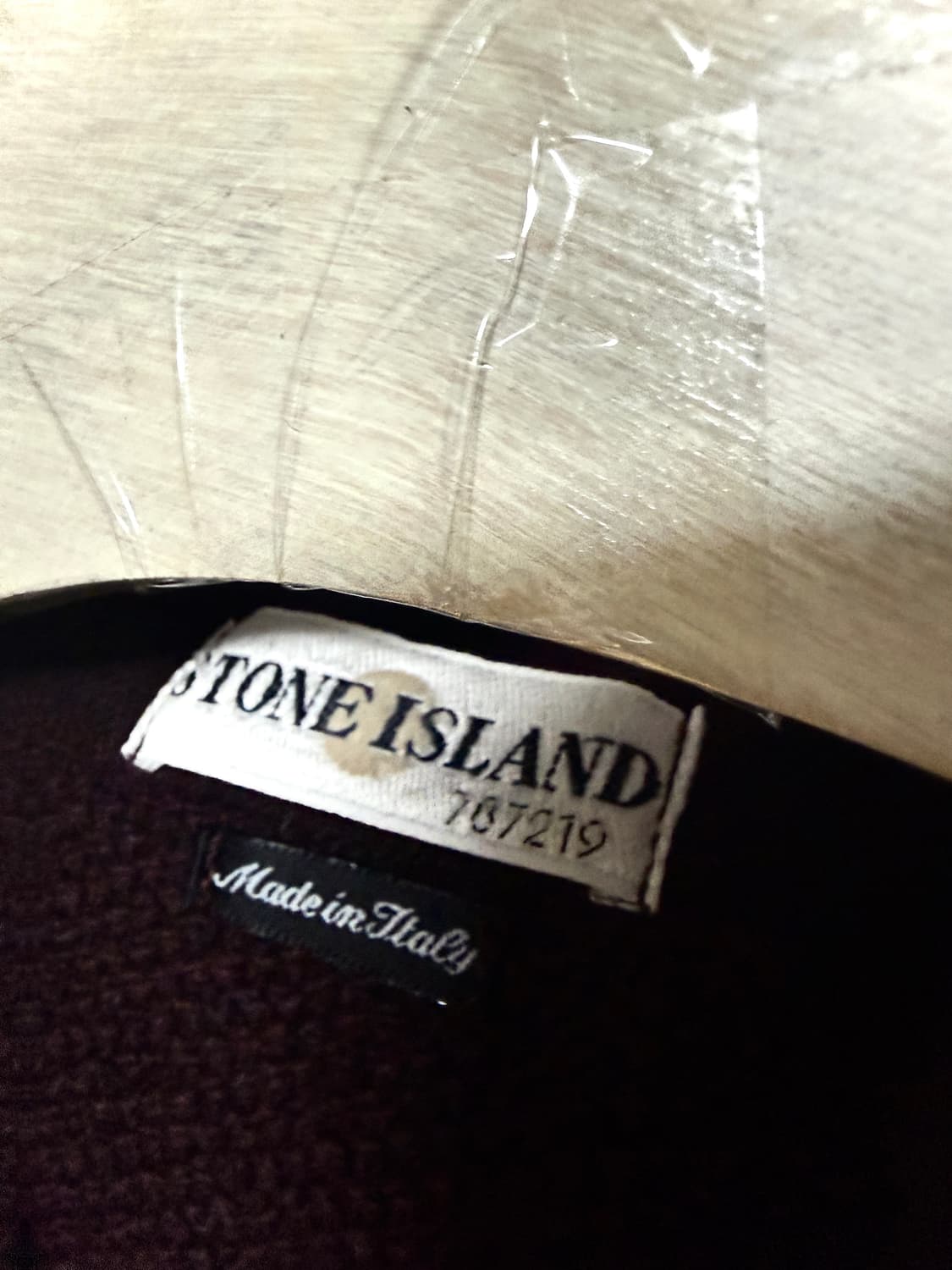 스톤아일랜드 03s 90s 시그니처 로고 니팅 트러커자켓 상품이미지5