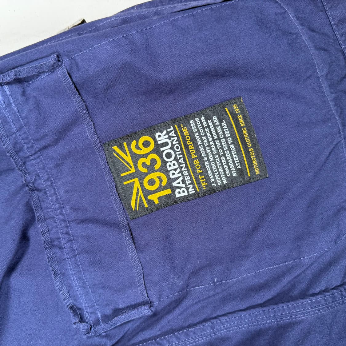 바버 인터네셔널 코튼 집업 자켓 상품이미지5