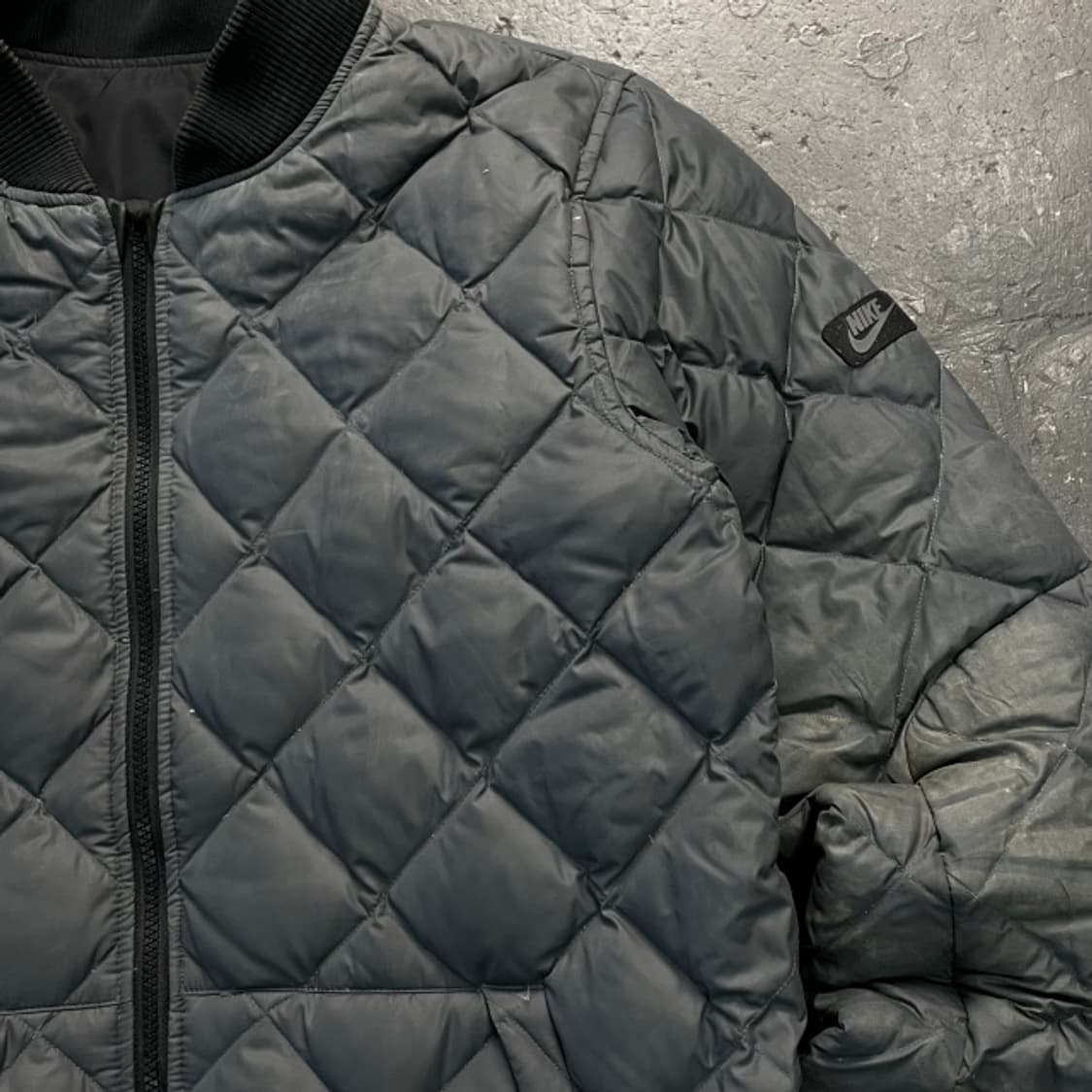 100 나이키 리버시블 양면 블루종 경량패딩 상품이미지4