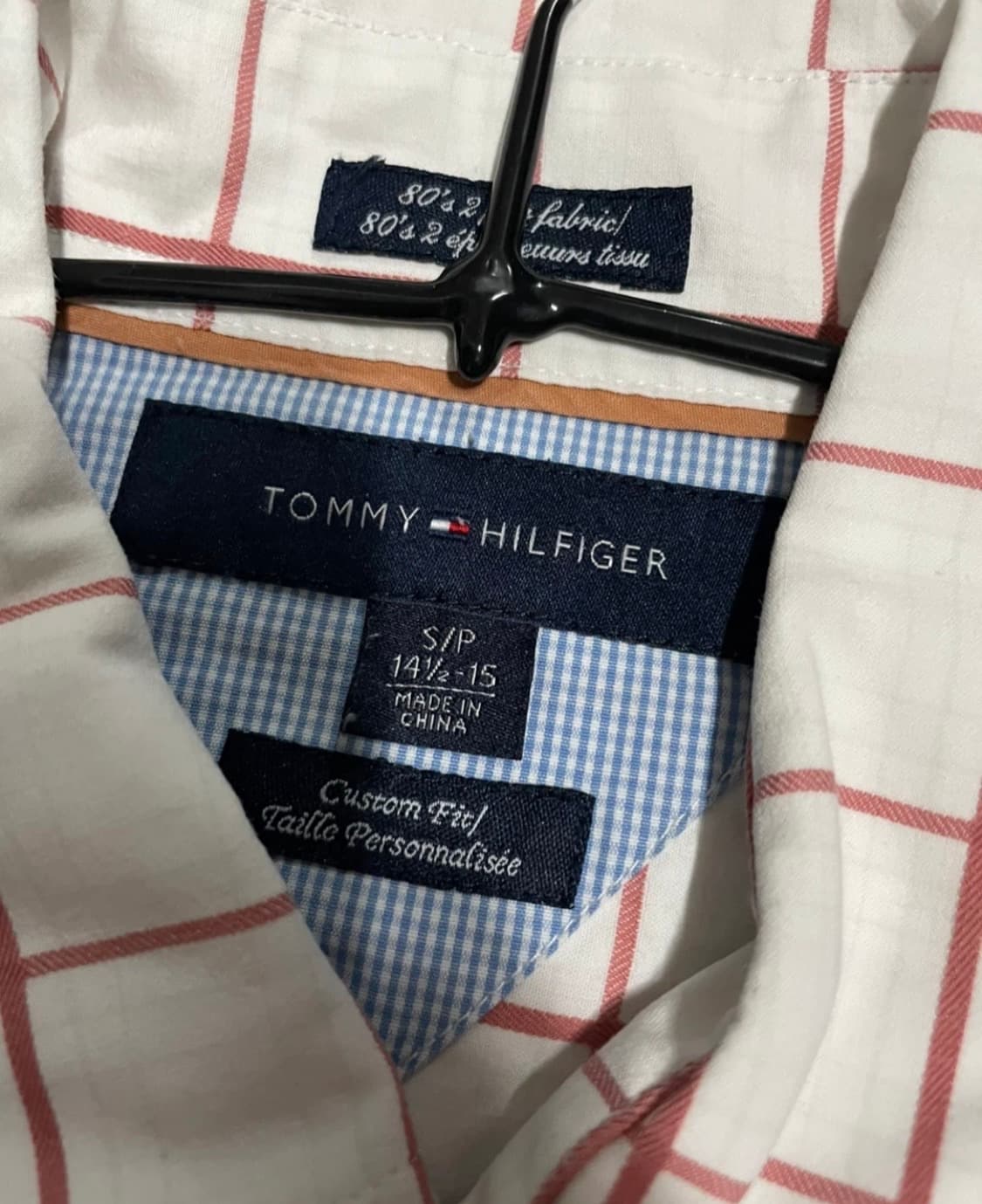 타미힐피거 체크셔츠 상품이미지2