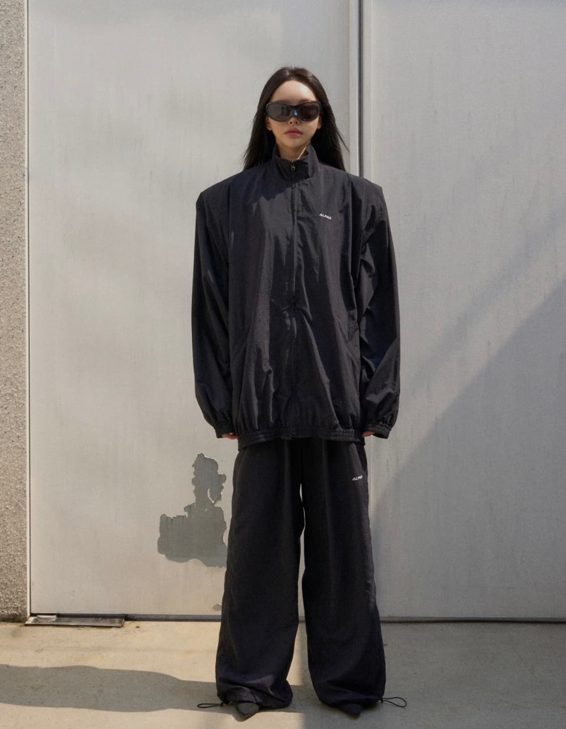 새상품) 랑거 langer 알파 오버 셋업 자켓 점퍼 바람막이 상품이미지10