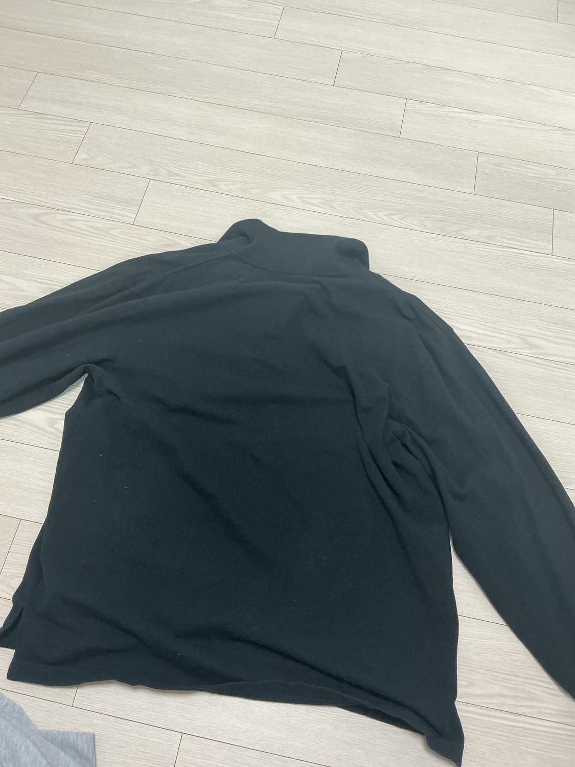 버버리 블랙 카라 폴로셔츠 L 상품이미지3