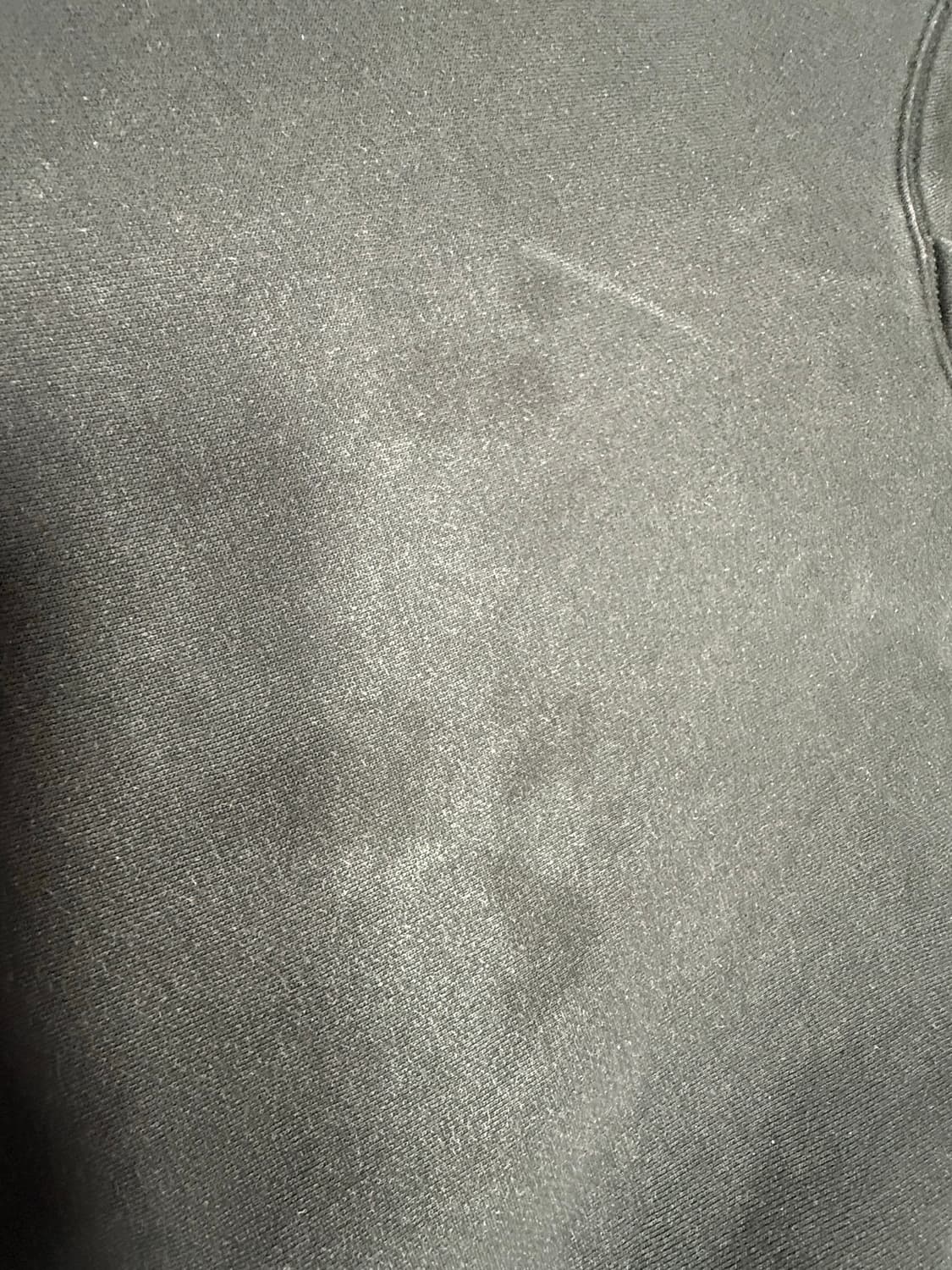 에센셜 풀오버 후드 블랙 색상 XL 상품이미지2