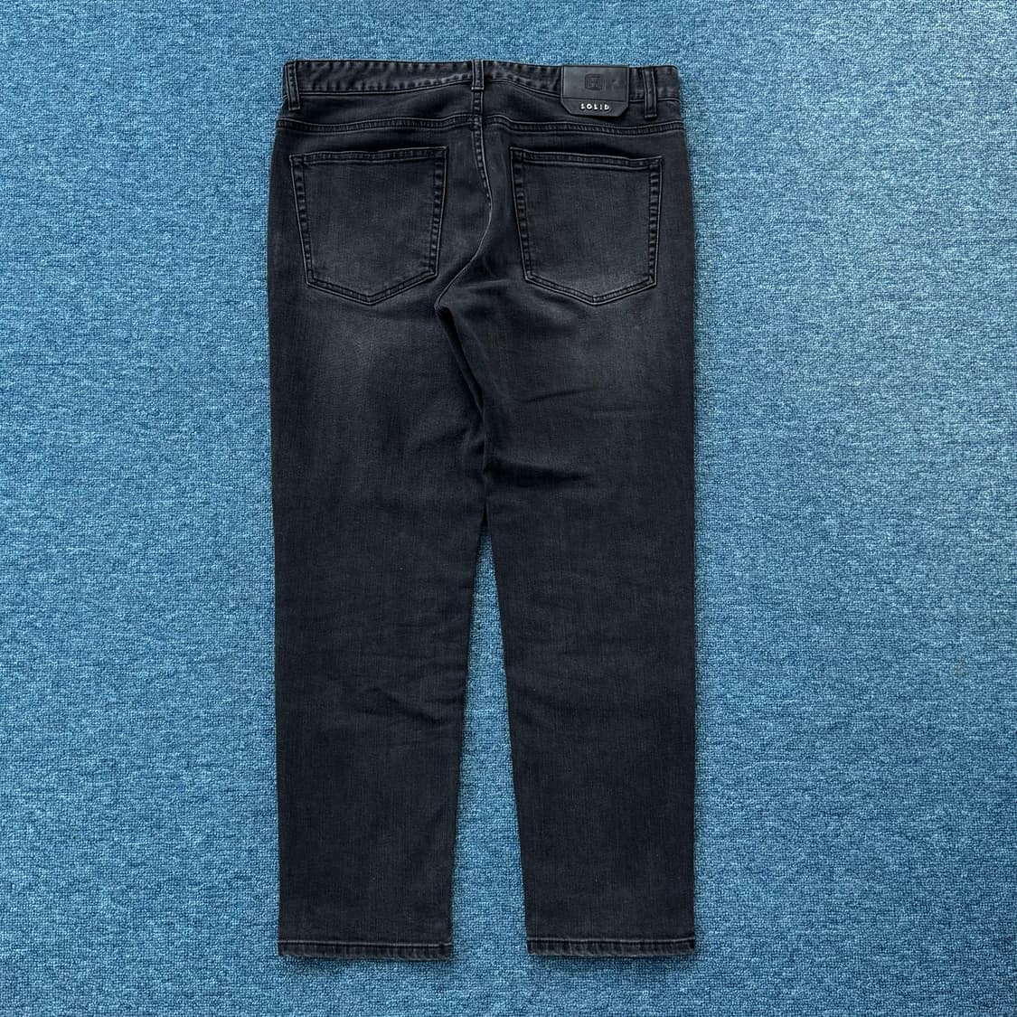 솔리드옴므 블랙 데님팬츠 50 상품이미지2