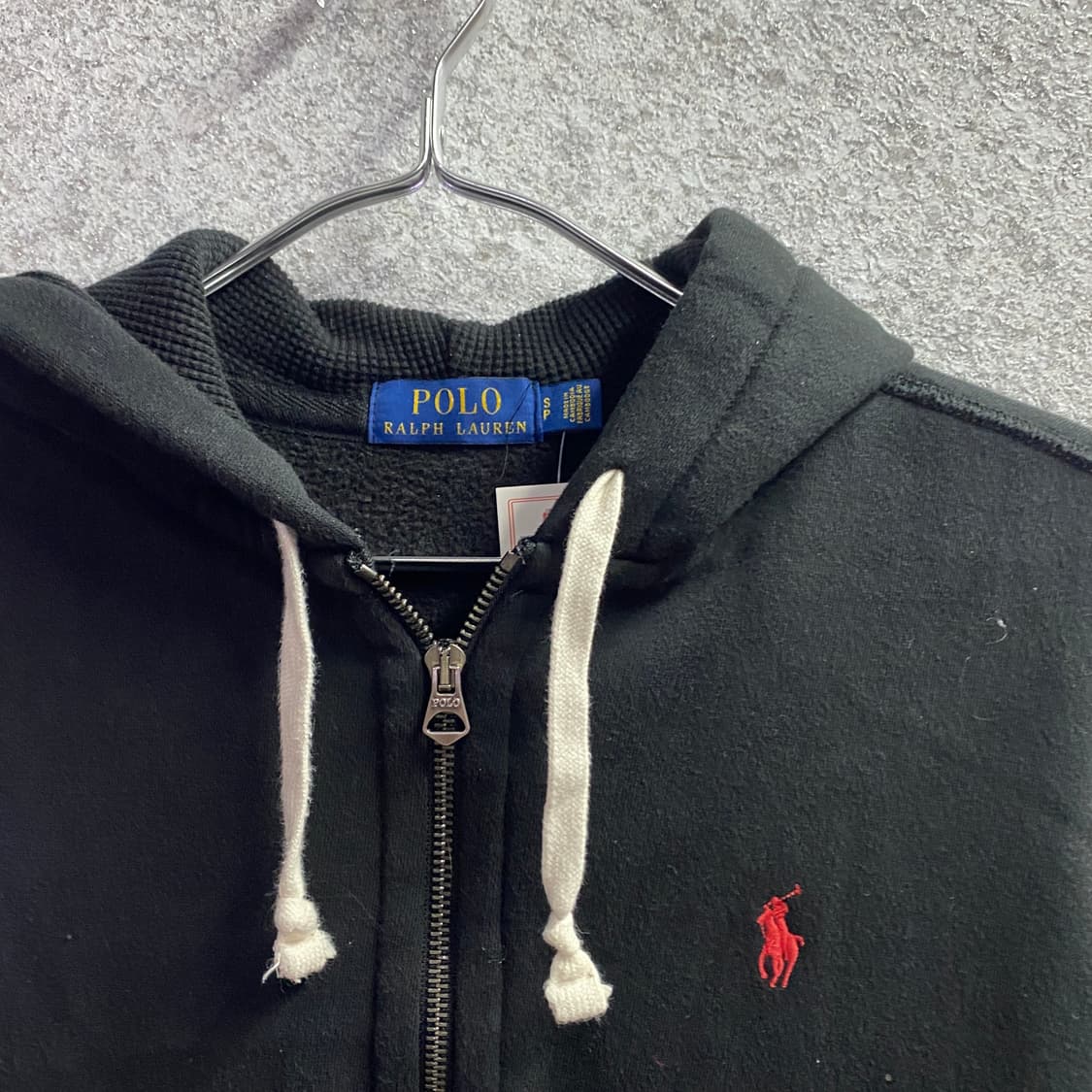 폴로 랄프로렌 레드로고 후드집업 B3071 상품이미지3