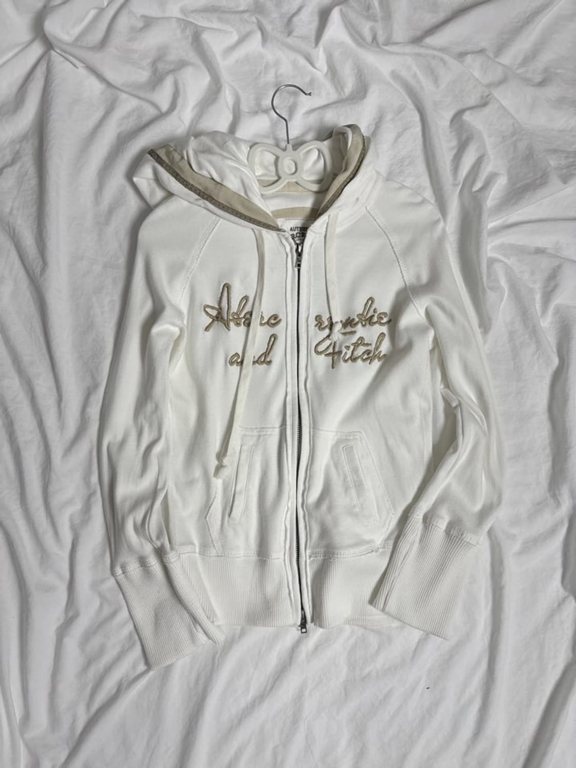 아베크롬비 아이보리 후드집업 상품이미지2