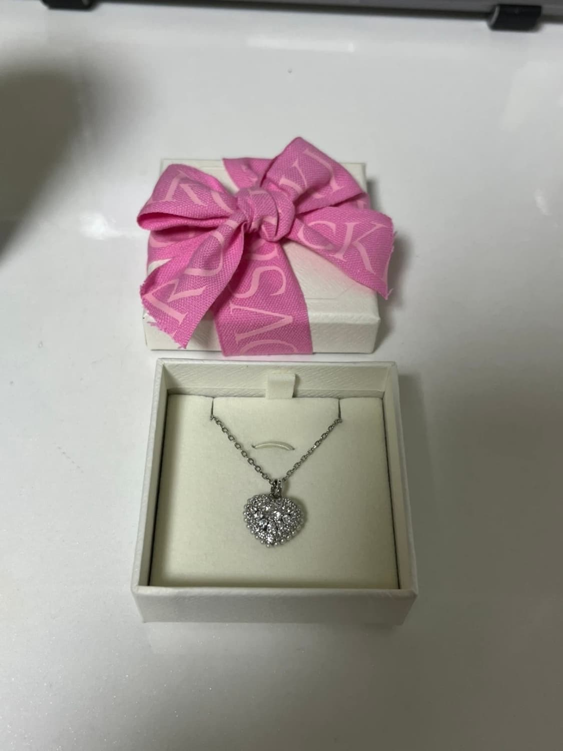 스와로브스키 하트 목걸이 상품이미지3