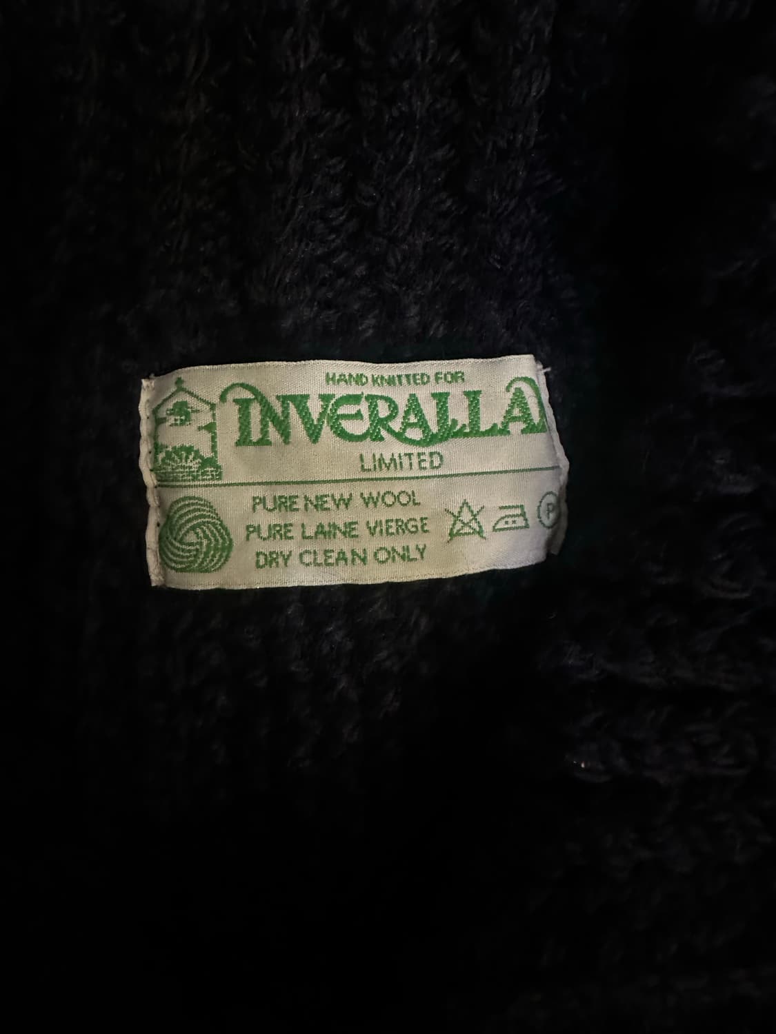 인버알란 3A 럼버가디건 네이비 40 상품이미지3