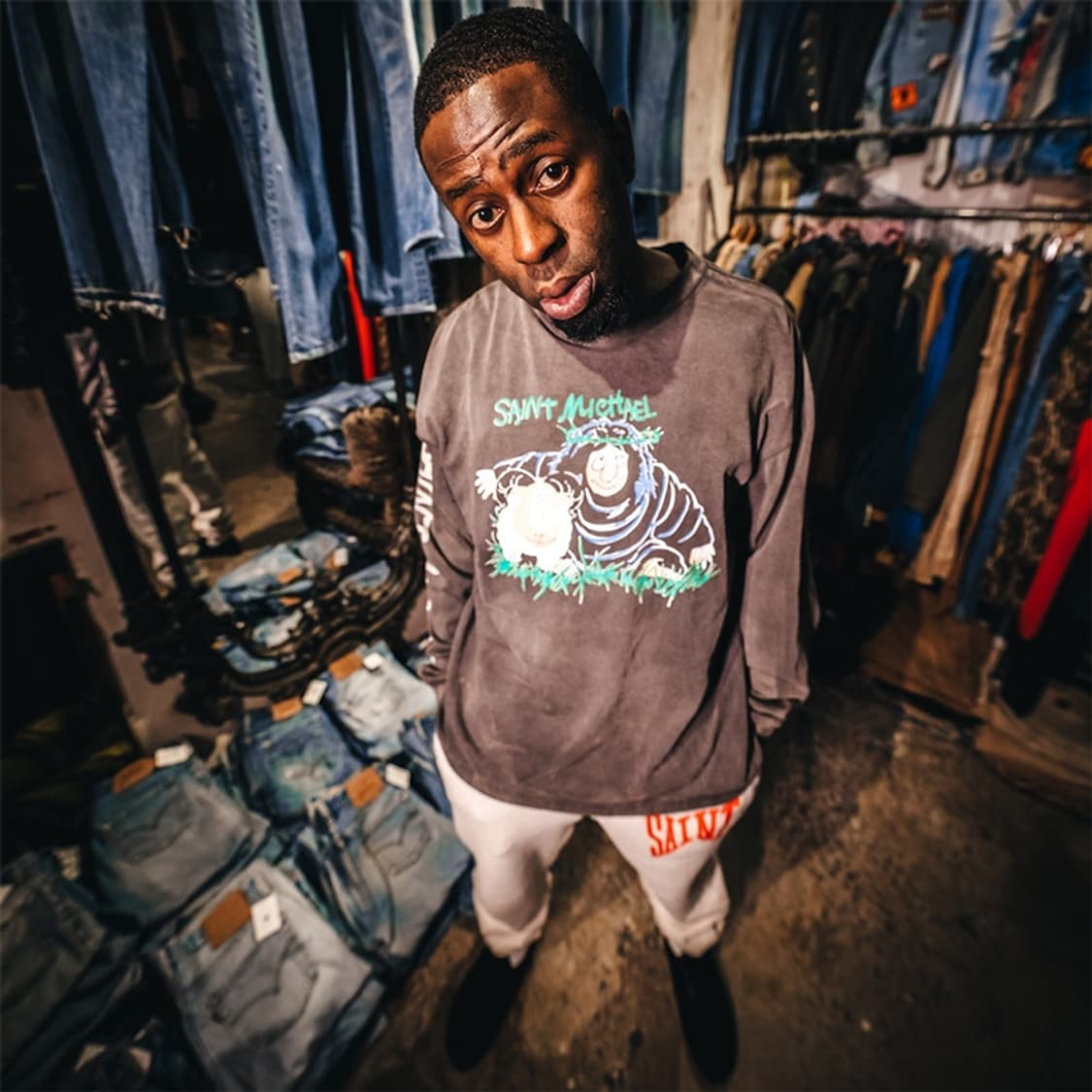 [XL] 세인트미카엘 롱슬리브 양고릴라 새제품 상품이미지7