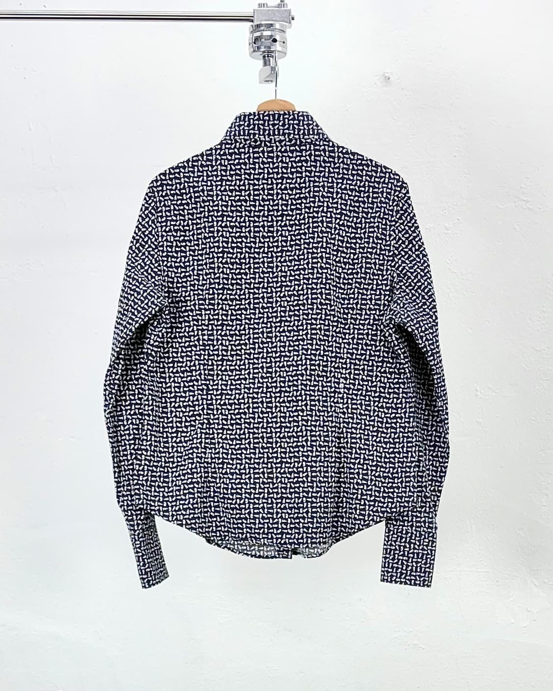 지앙프랑코 페레 블랙 모노그램 남반 클래식 셔츠 상품이미지6