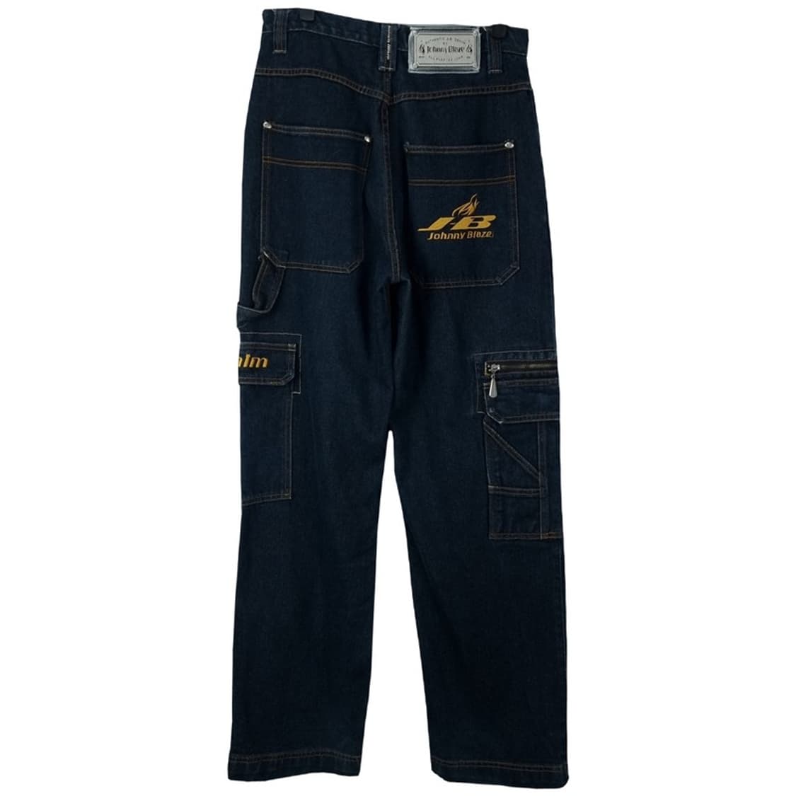 [조니블레이즈] 90's 올드스쿨빈티지 카펜터 카고 데님팬츠 P01187 상품이미지3