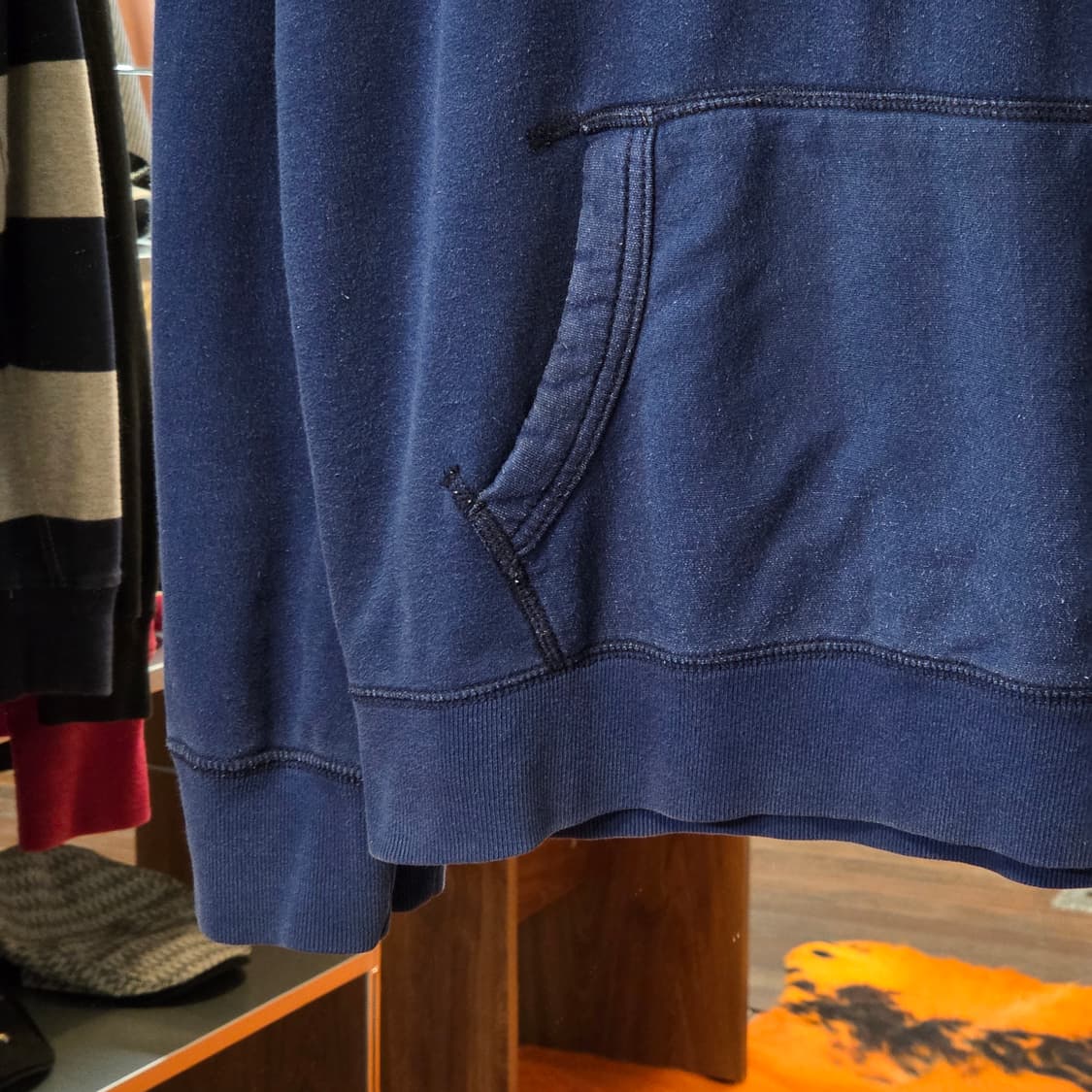 아메리칸 이글 프린팅 오버룩 후드티 상품이미지5