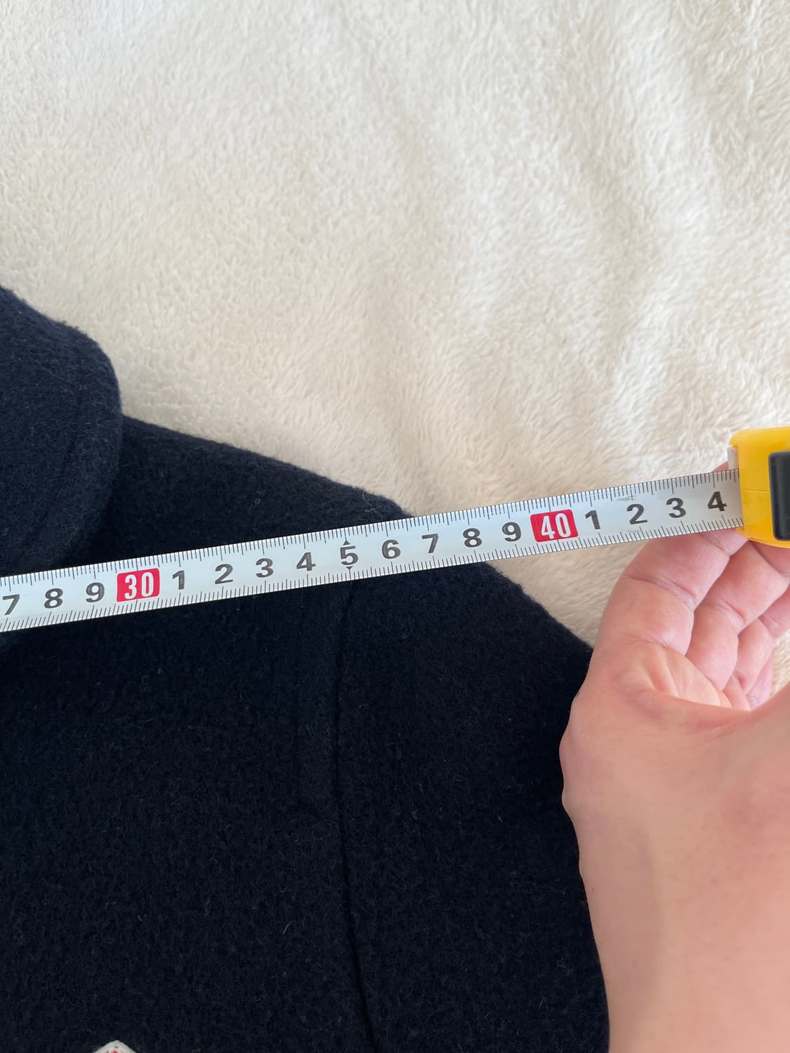 단톤 울자켓 36 네이비 상품이미지8