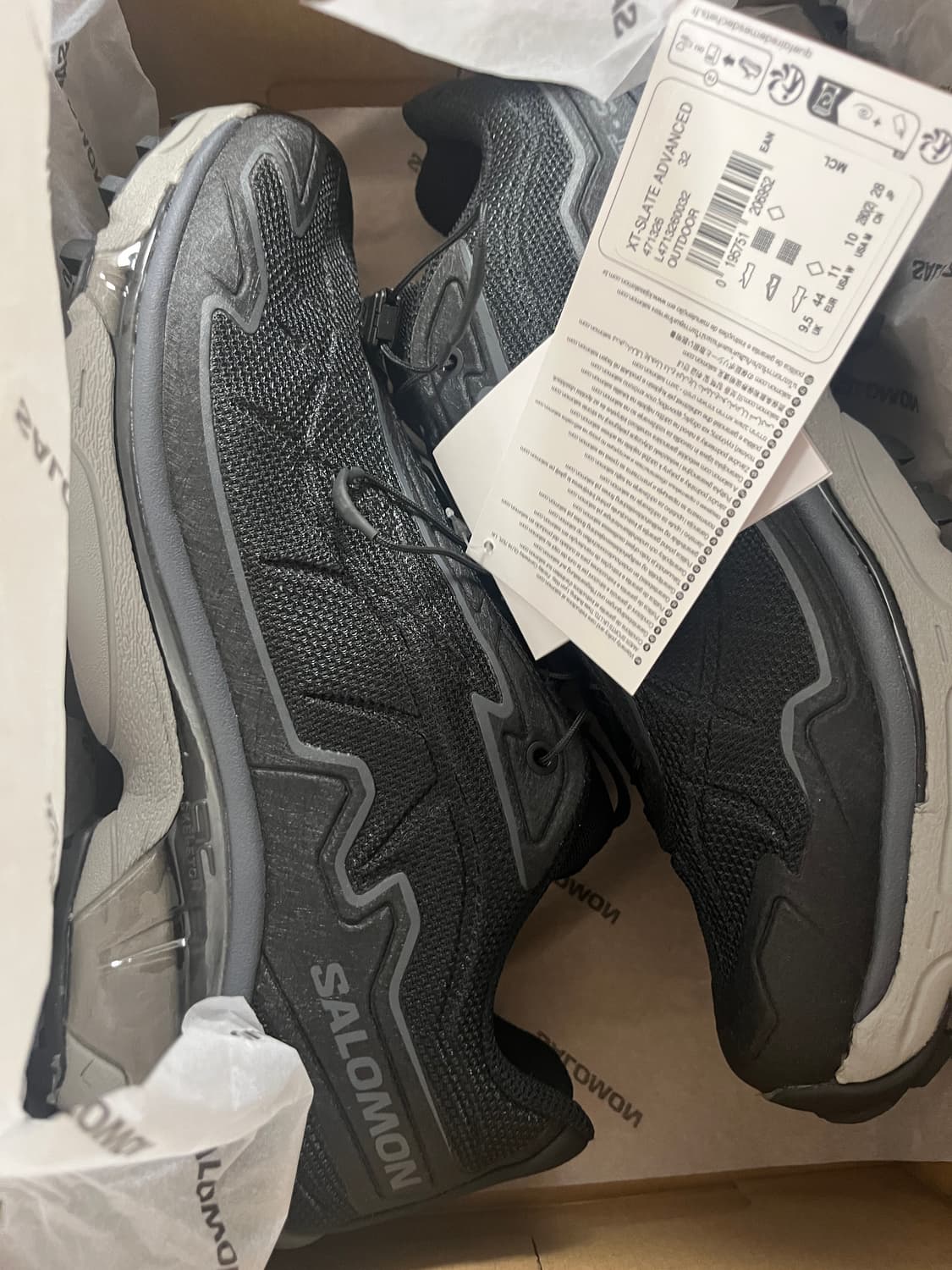 살로몬 XT-슬레이트 ADV 블랙 에보니 280 상품이미지3