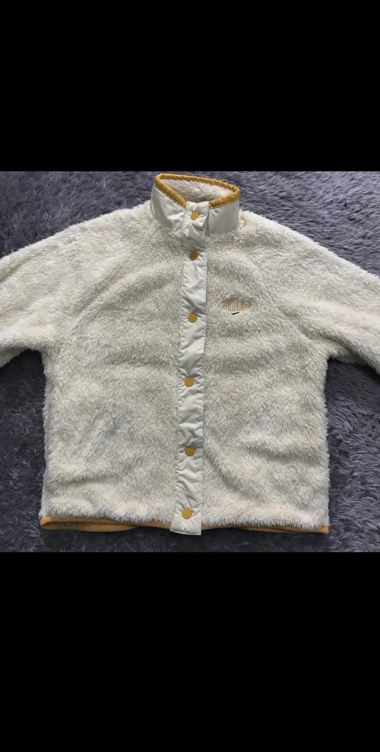 [[여성 S, A급]@ 나이키(NIKE) 셰르파 플러시 자켓 상품이미지2