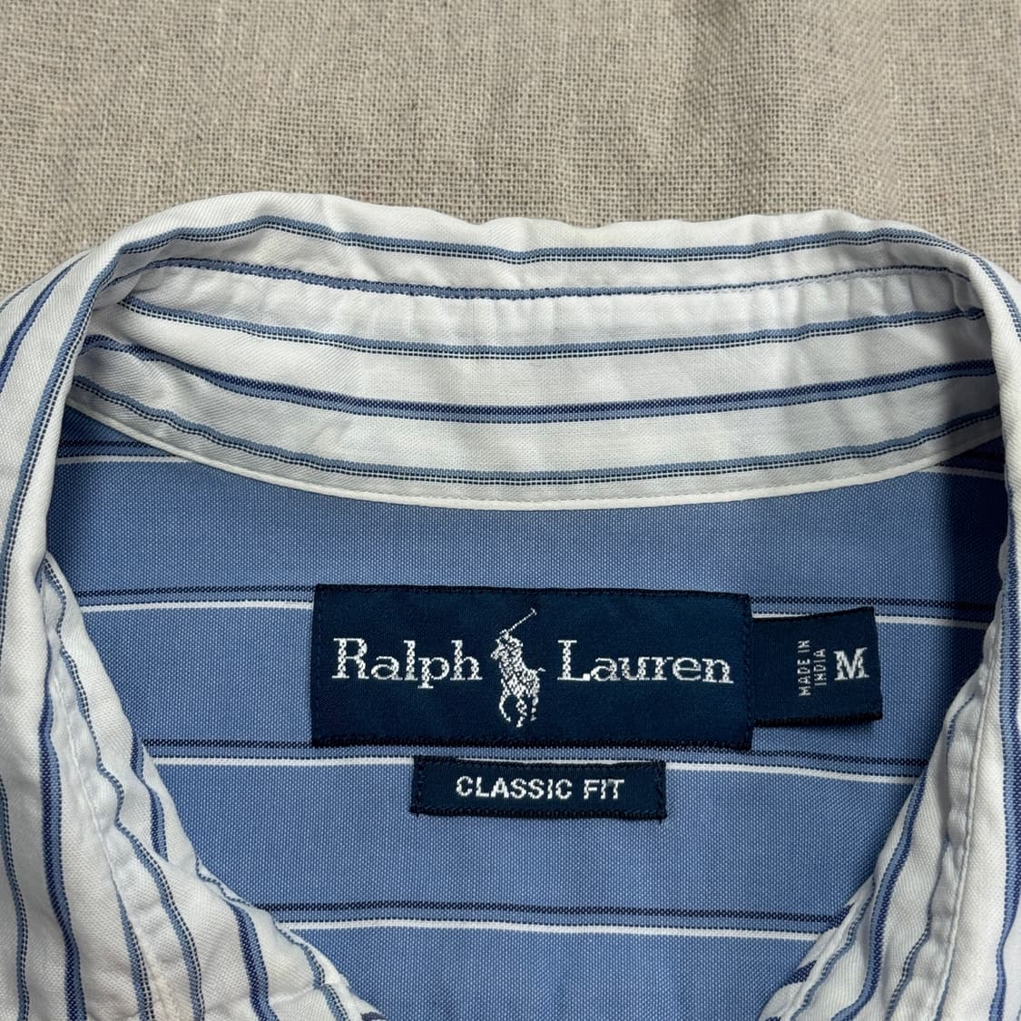 폴로랄프로렌 빈티지 클래식 패치워크 셔츠 M 상품이미지4