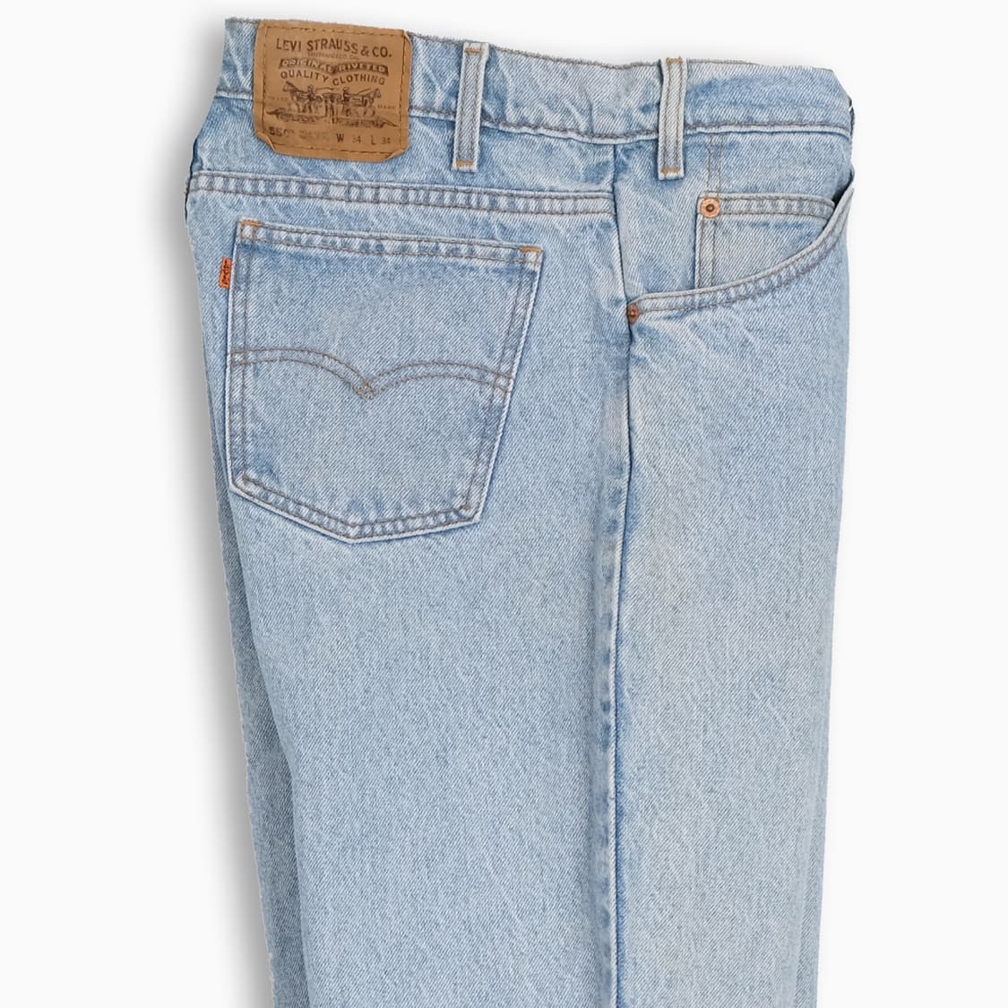 빈티지 리바이스 550 오렌지탭 연청 90s 34 인치 OR5503489 상품이미지6