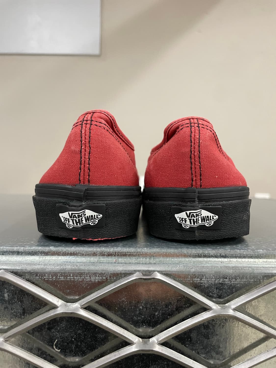 반스 어센틱 레드 블랙 255 상품이미지3