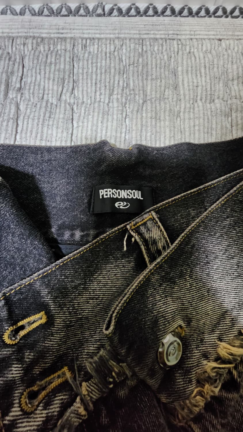 Personsoul 데님팬츠 판매합니다. 상품이미지4