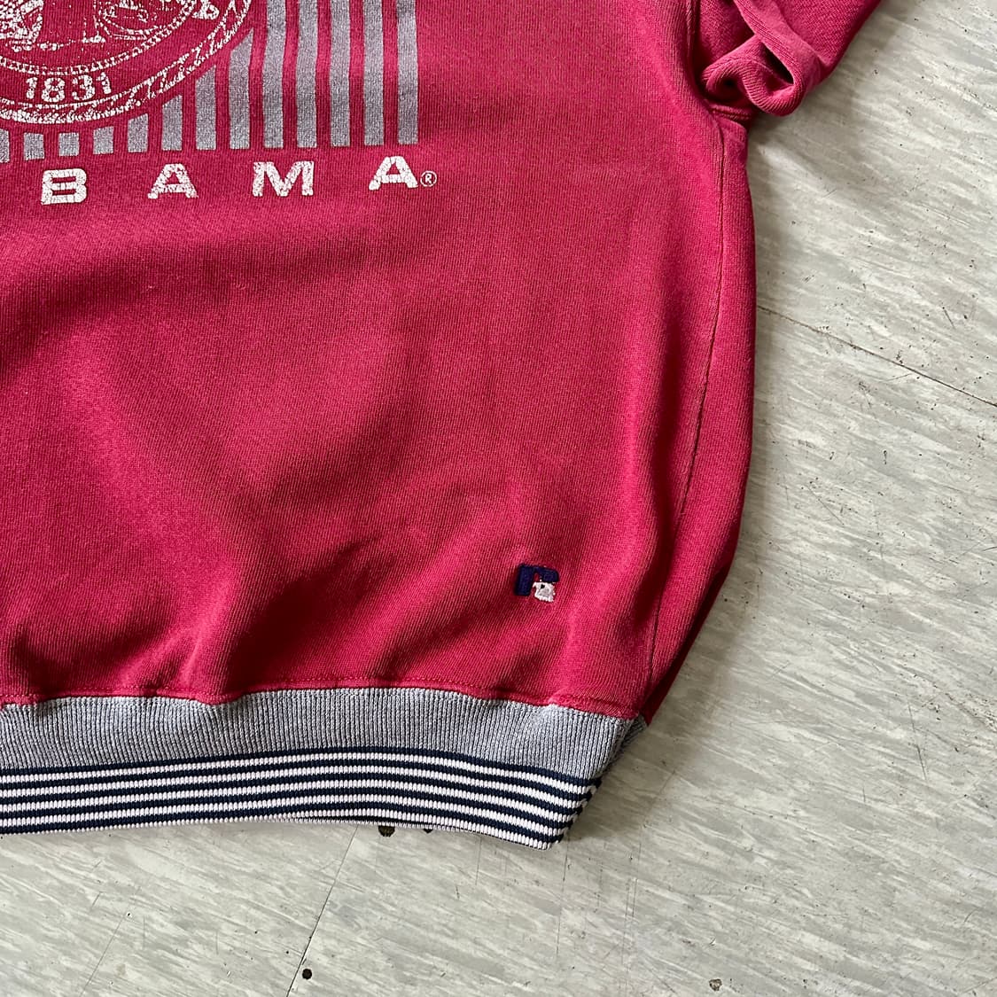 90년대 러셀 앨라배마 대학교 맨투맨 (L) MADE IN USA 상품이미지3