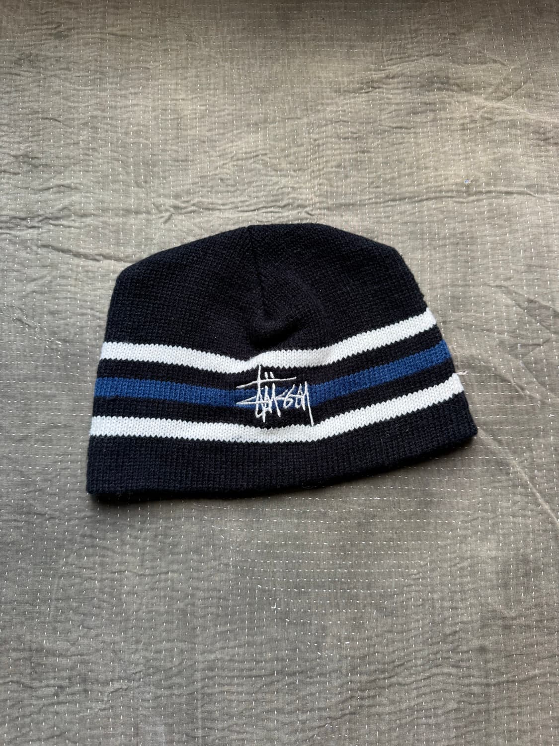 90s 스투시 스트라이프 비니 상품이미지1