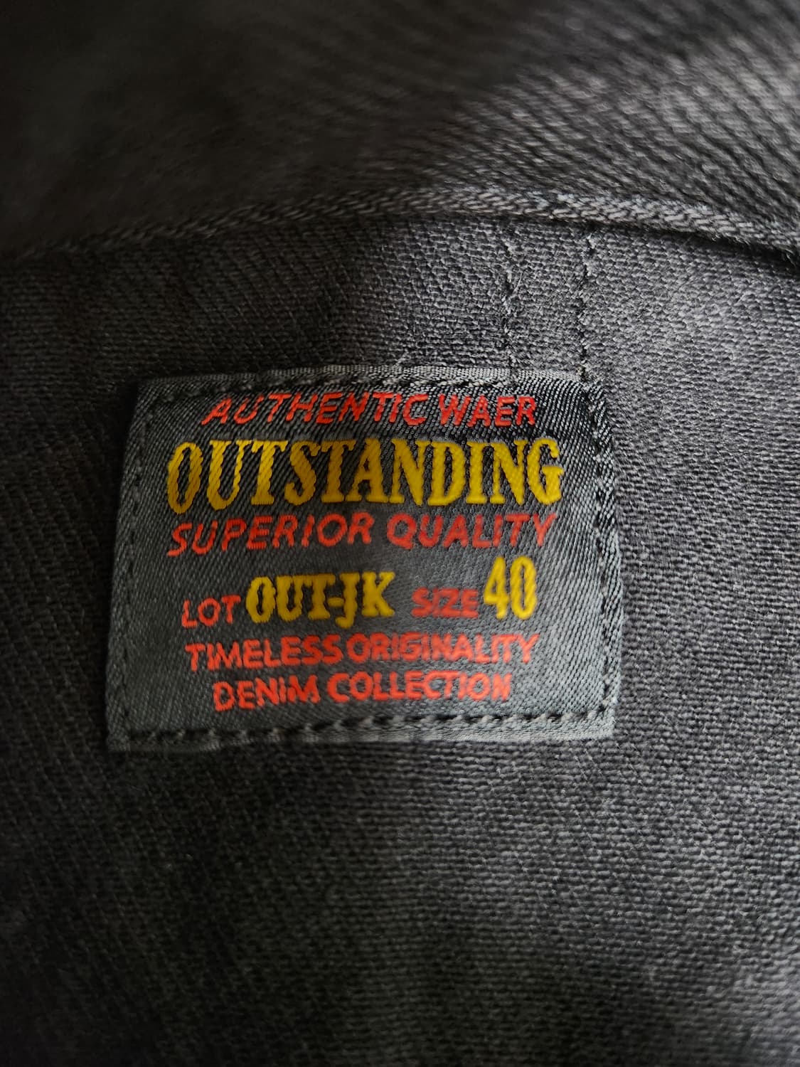 아웃스탠딩 데님 셋업 50S WESTERN RIDER SELVEDGE 상품이미지6